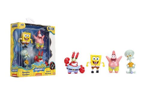 Jada Toys Metalfigs Spongebob 4pack