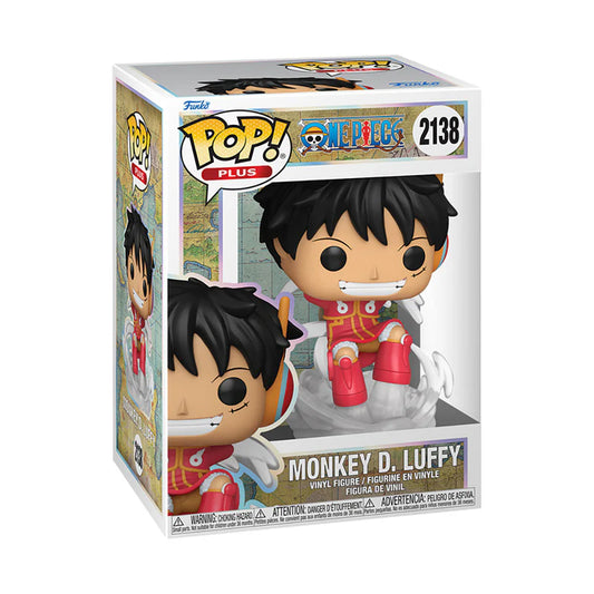 FUNKO POP PLUS ONE PIECE - MONKEY D. LUFFY EGGHEAD