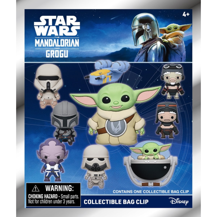 Figural Bag Clip - Star Wars - The Mandalorian and Grogu