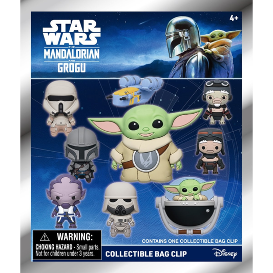 Figural Bag Clip - Star Wars - The Mandalorian and Grogu