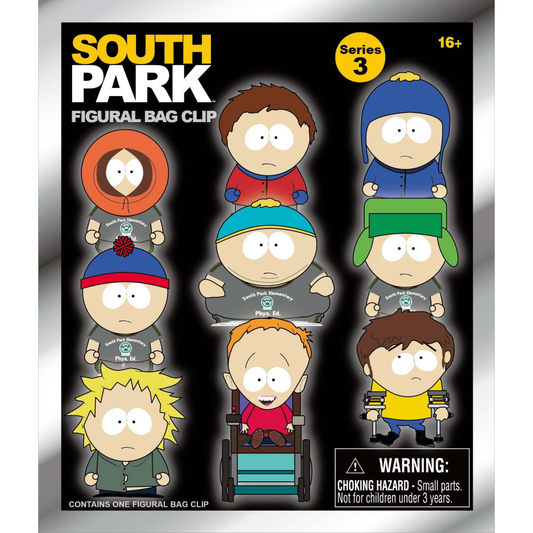 Figural Bag Clip - South Park Series 3