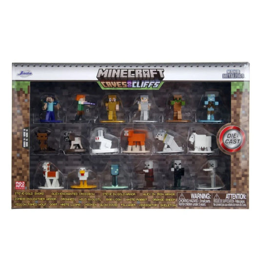 Jada Toys Metalfigs 18pack Minecraft