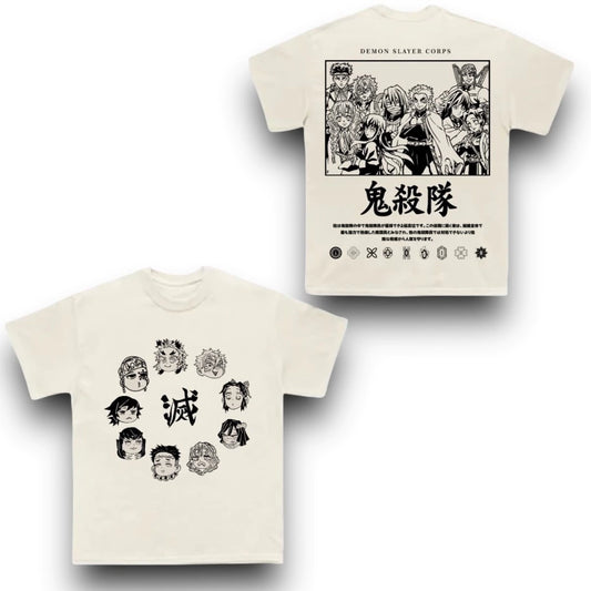 Playera Team Hashiras (Pilares) - ARCADE
