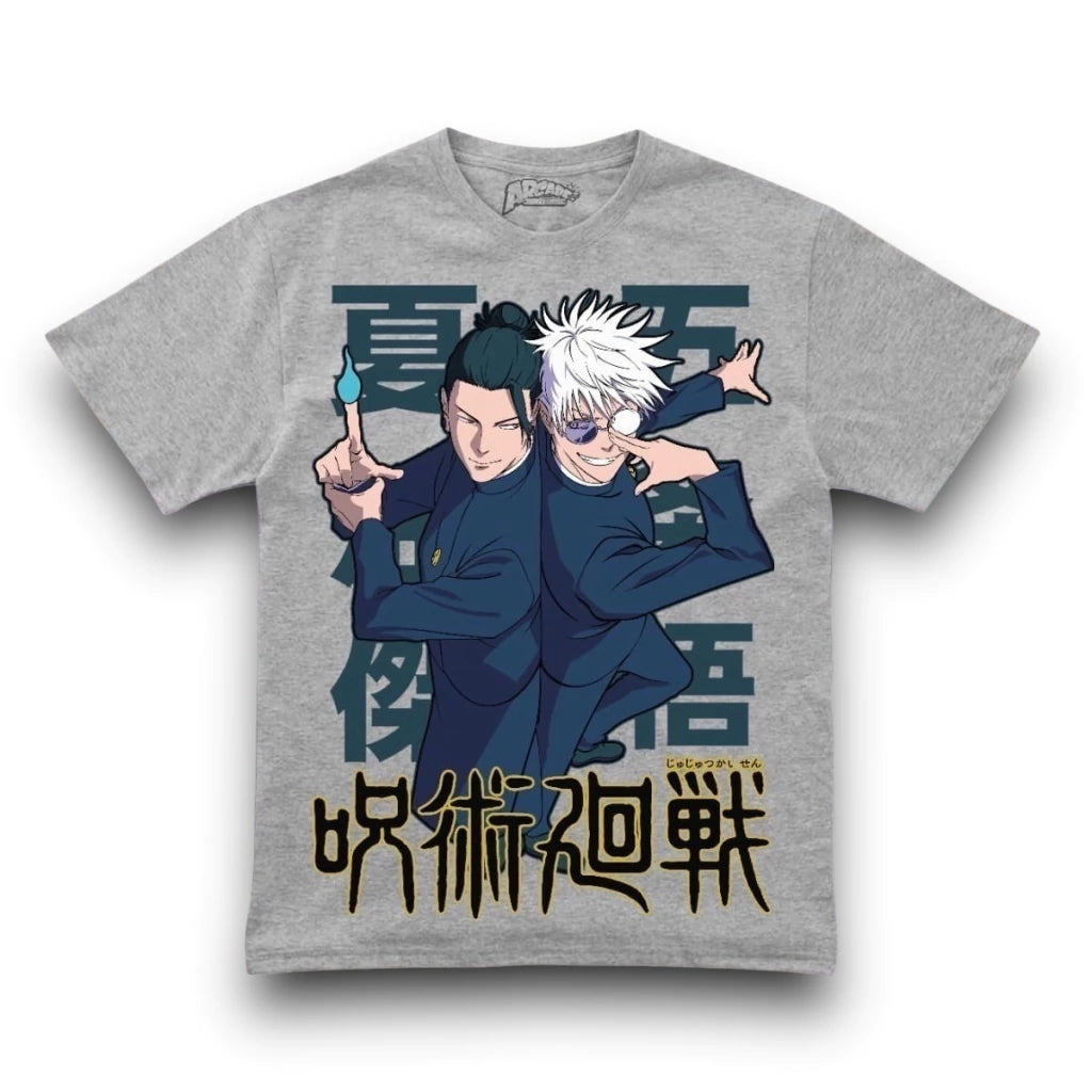 Playera Gojo/Geto Estudiantes - ARCADE