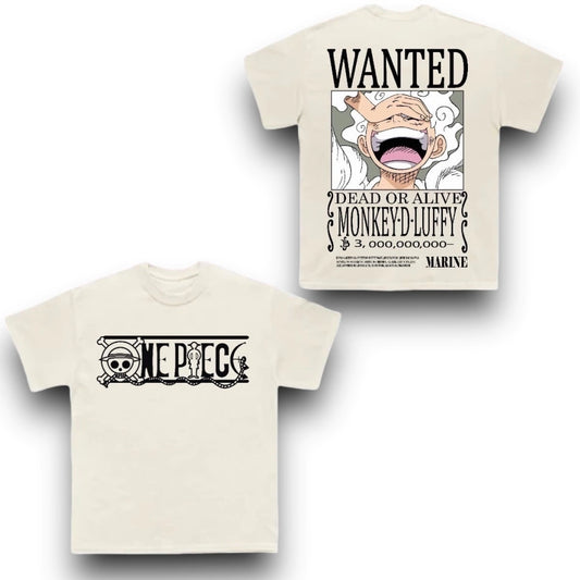 Playera Luffy Gear5 Wanted - ARCADE