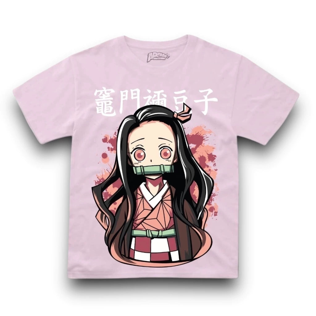 Playera Nezuko Rosa - ARCADE