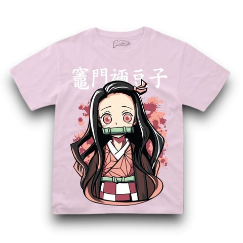 Playera Nezuko Rosa - ARCADE