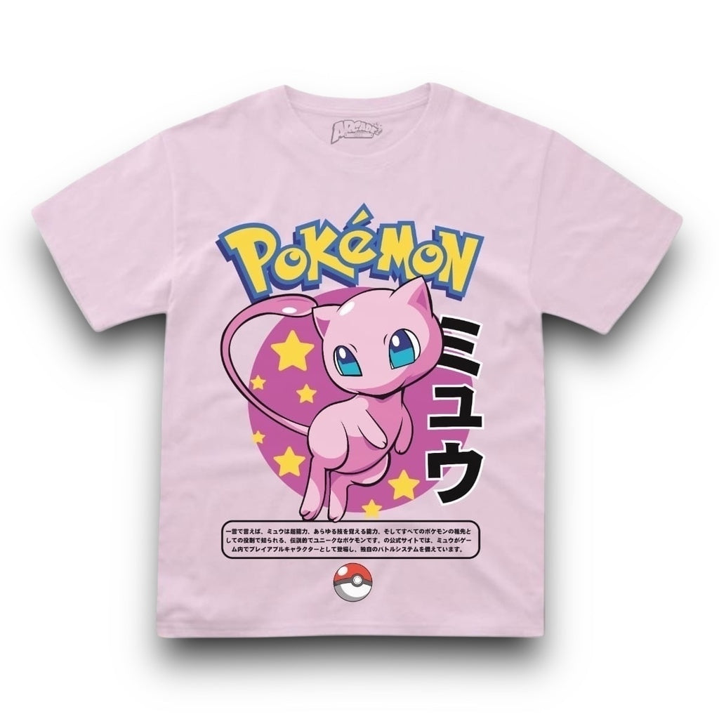 Playera Mew Pokemon - ARCADE