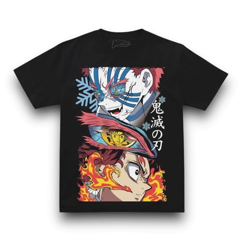 Playera Akaza vs Tanjiro - ARCADE