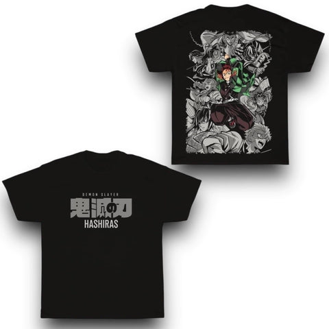 Playera Tanjiro & Hashiras - ARCADE
