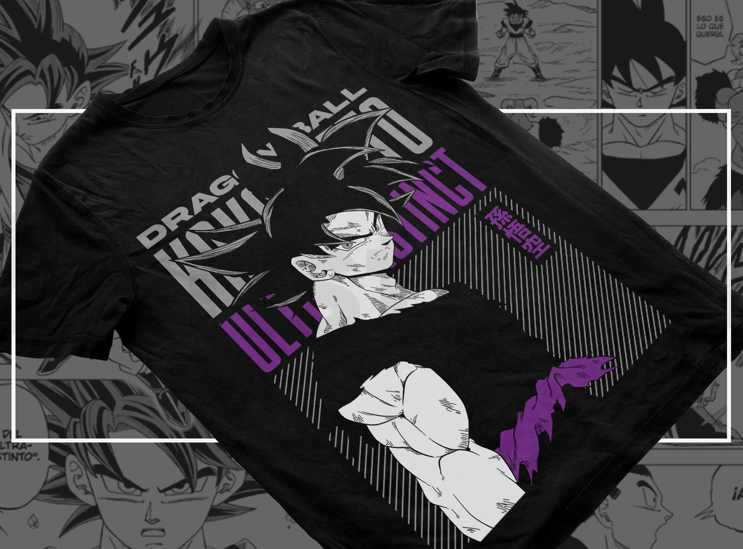 Playera Goku Ultra Instinto - LEMON GAMES