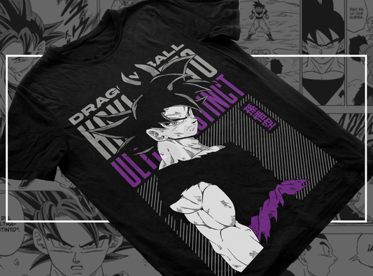 Playera Goku Ultra Instinto - LEMON GAMES