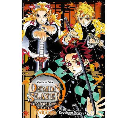 DEMON SLAYER CUADERNO PARA COLOREAR N.3
