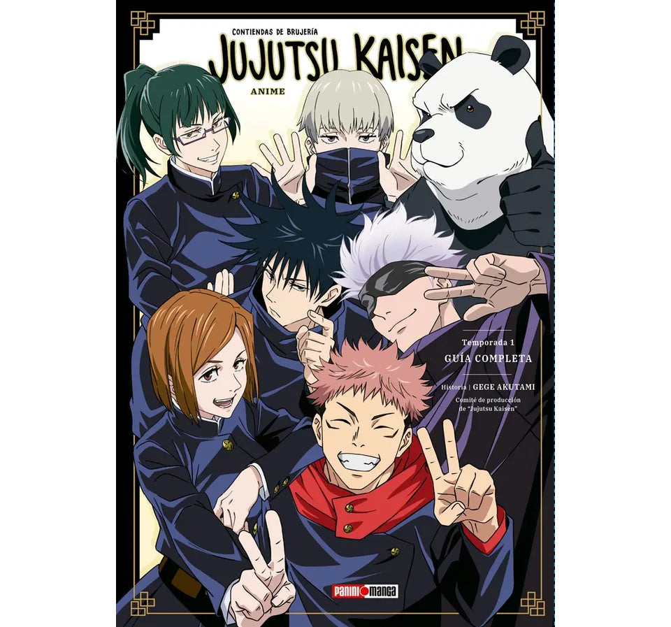 JUJUTSU KAISEN GUIA COMPLETA TEMPORADA 1