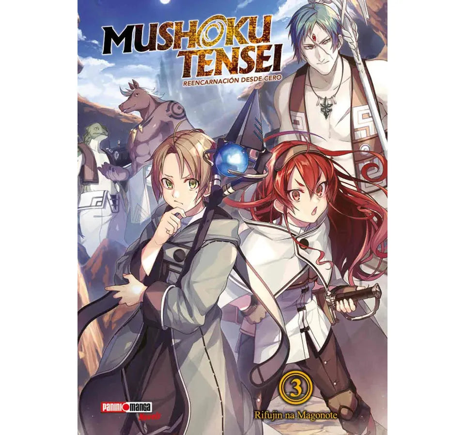 MUSHOKU TENSEI REENCARNACION DESDE CERO NOVELA #3