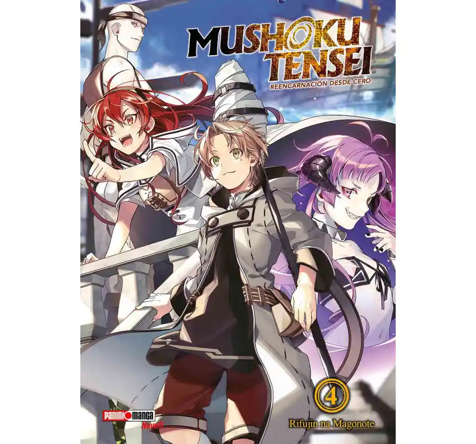 MUSHOKU TENSEI  REENCARNACION DESDE CERO NOVELA #04