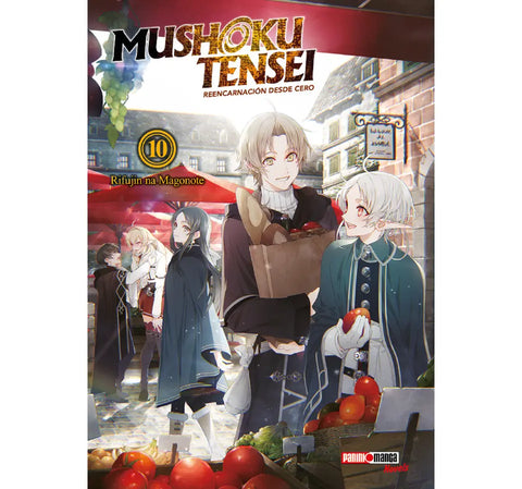 MUSHOKU TENSEI  REENCARNACION DESDE CERO NOVELA #10