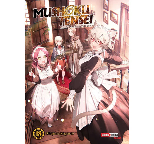 MUSHOKU TENSEI  REENCARNACION DESDE CERO NOVELA #18