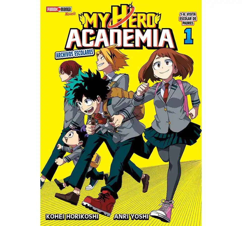 MY HERO ACADEMIA ARCHIVOS ESCOLARES #01
