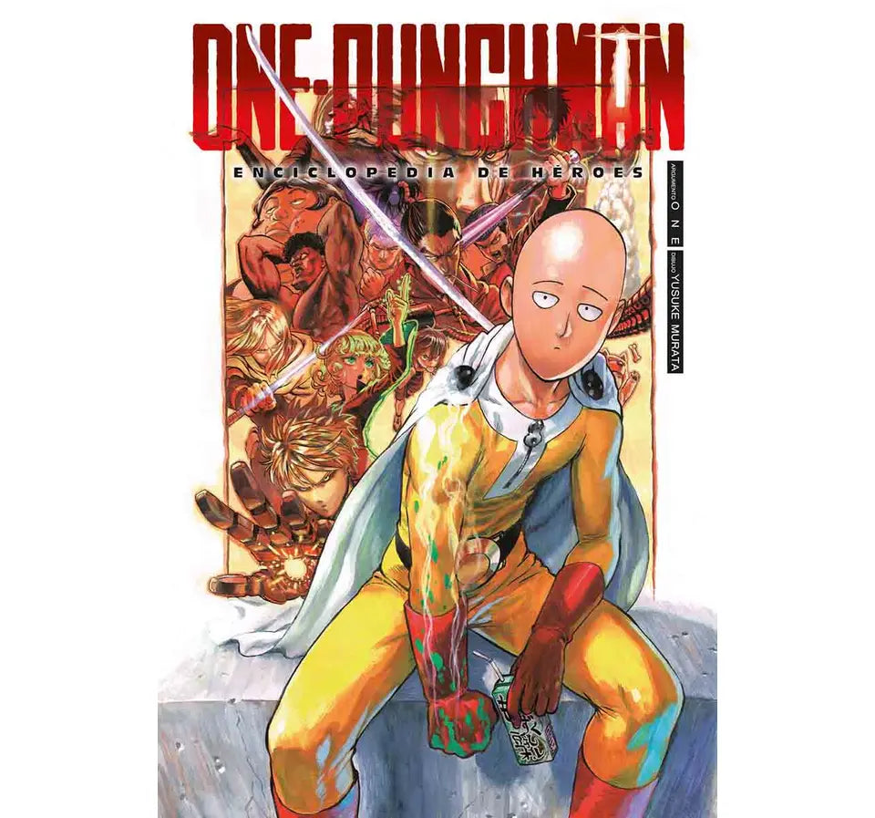 ONE-PUNCH MAN - ENCICLOPEDIA DE HEROES (PANINI)