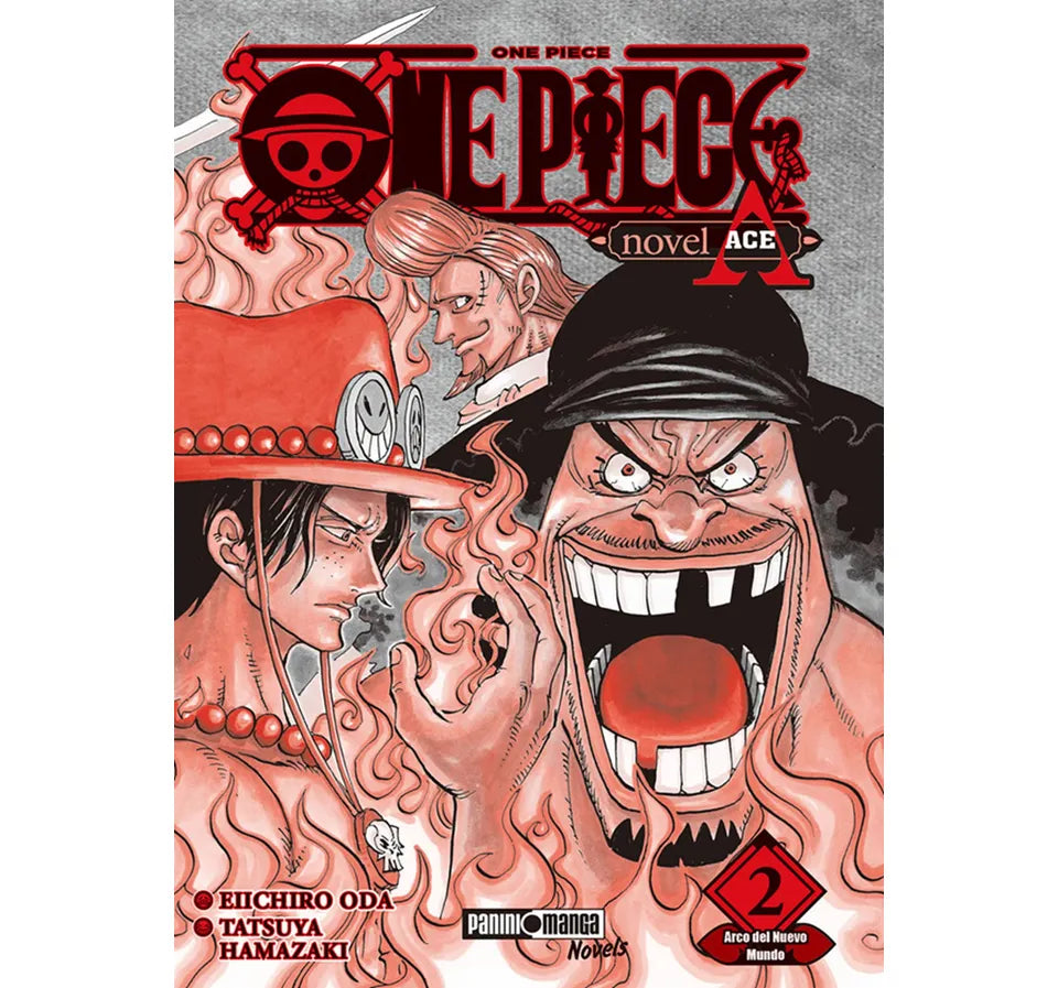 ONE PIECE NOVELA ACE #2 PANINI MX