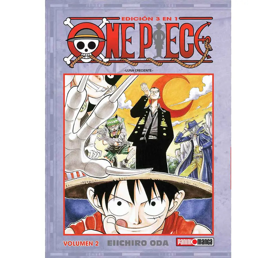 ONE PIECE #2  EDICION 3 EN 1 PANINI
