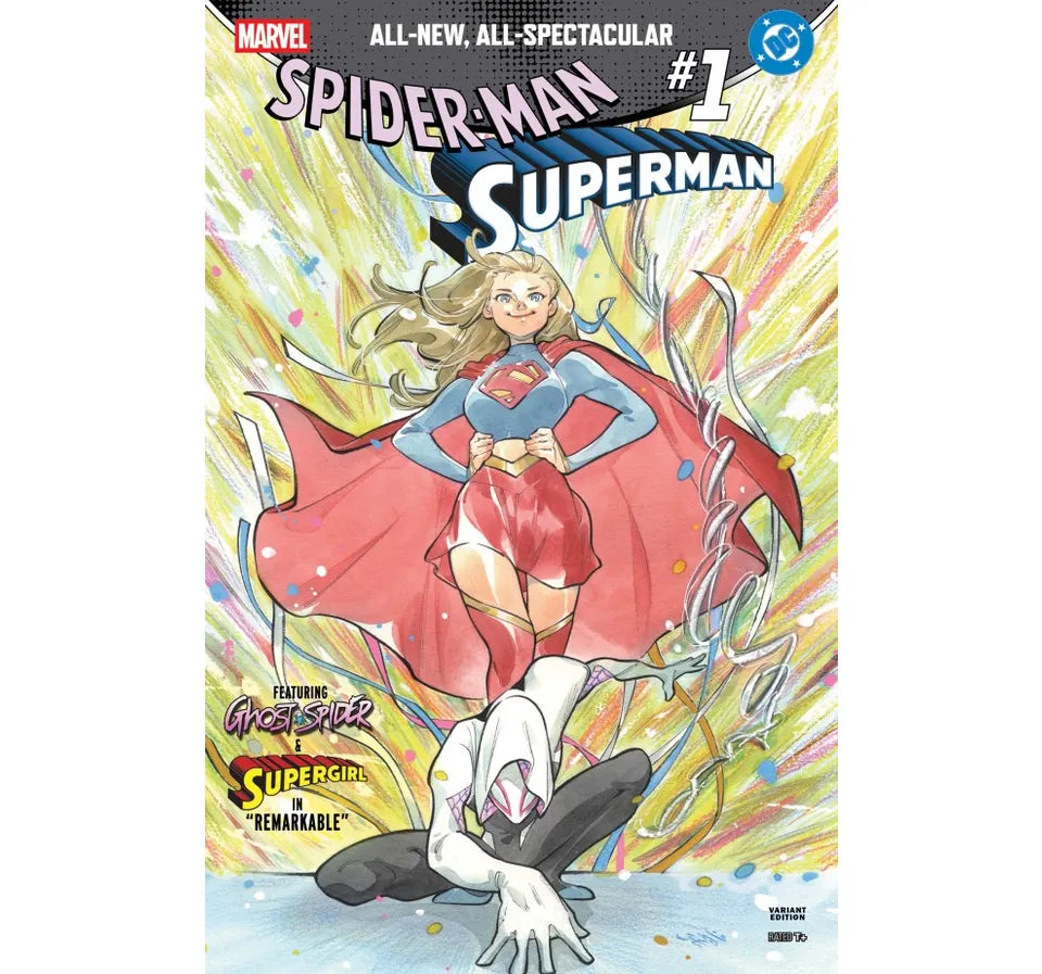 SPIDER MAN - SUPERMAN #1 VARIANTE 2 PEACH MOMOKO