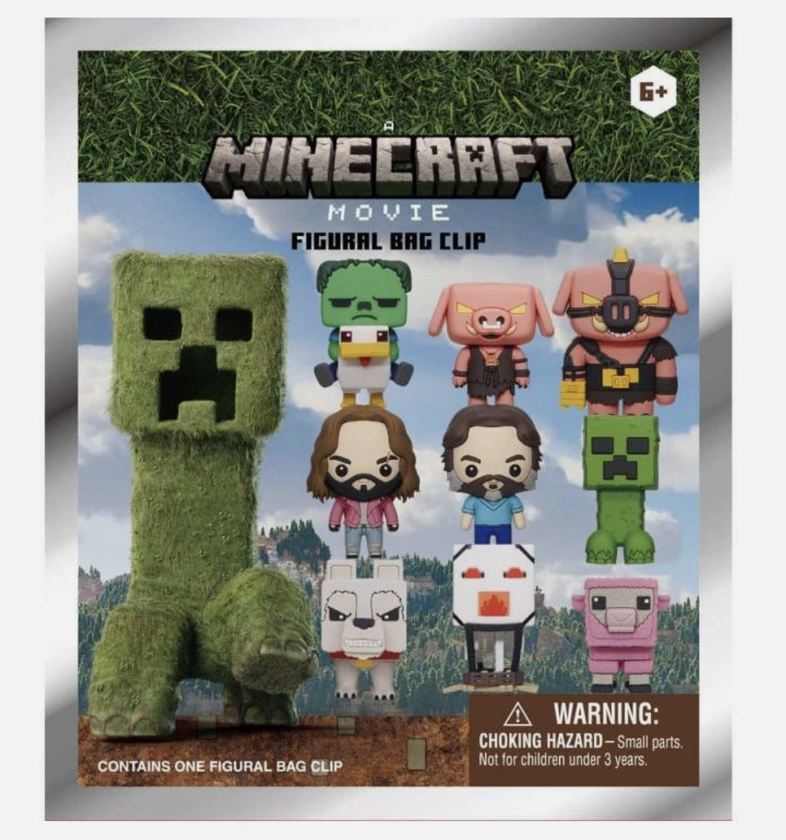 Figural Bag Clip - Minecraft The Movie