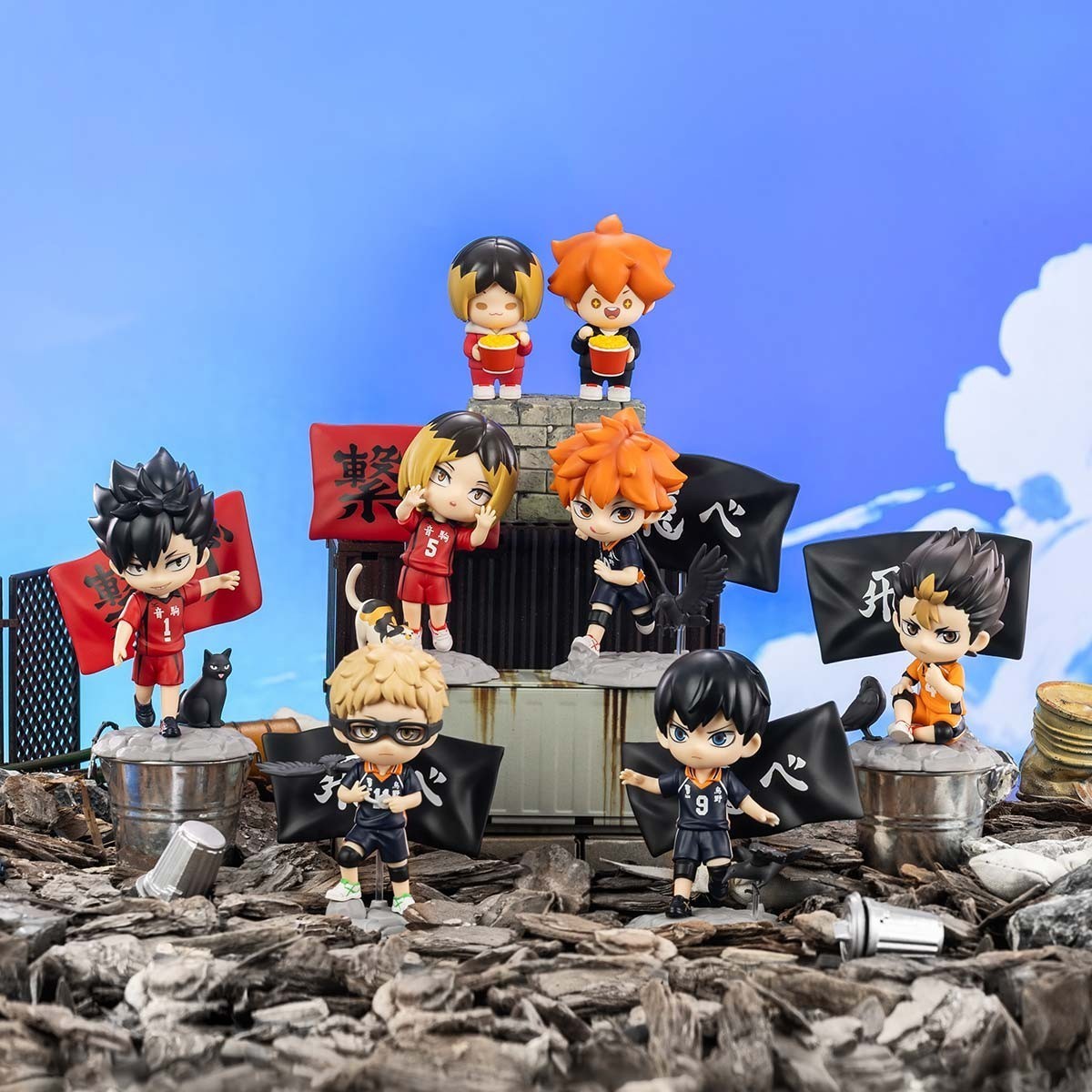 POP Mart x Gong - Haikyuu The Dumpster Battle