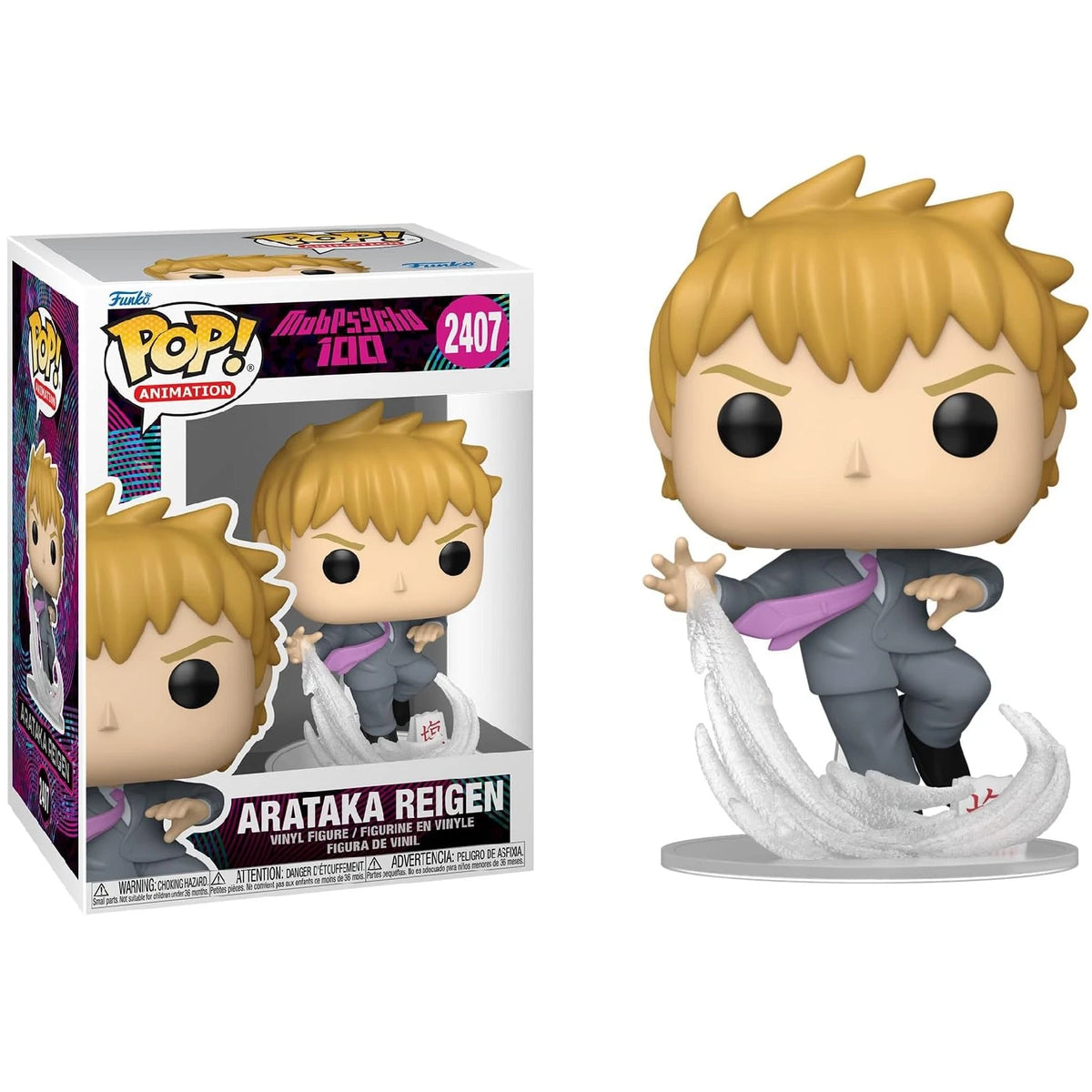 Funko POP Mob Psycho 100 - Arataka Reigen #2407