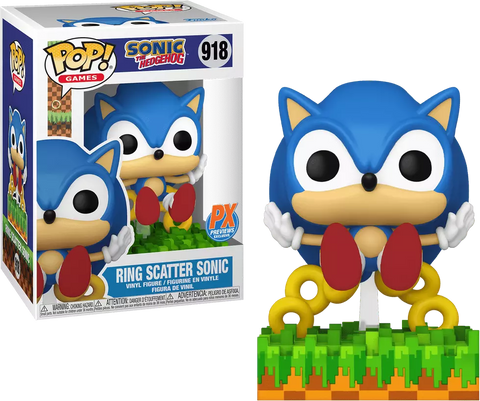 Funko POP Sonic the Hedgehog - Ring Scatter Sonic