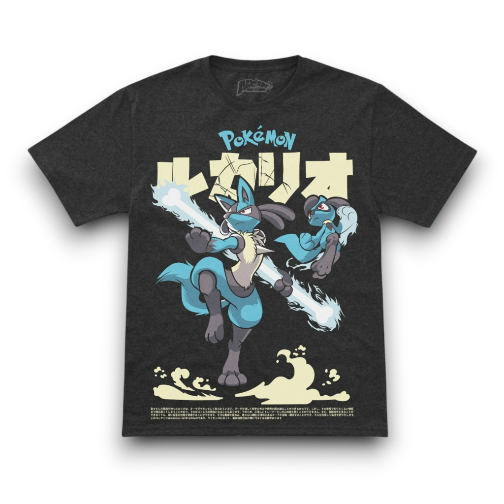 Playera Lucario Pokemon - ARCADE