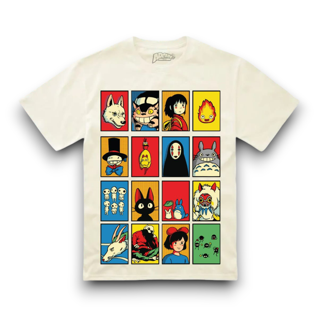 Playera Ghibli Collage - ARCADE