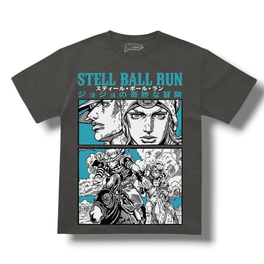 Playera Arcade - JOJO´s Steel Ball Run