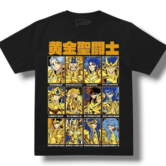 Playera Caballeros Dorados - ARCADE