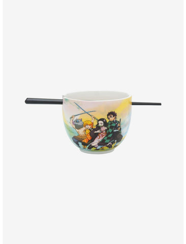 Ramen Bowl w/Chopsticks Demon Slayer