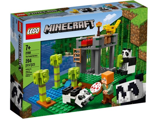 LEGO Minecraft Criadero de Pandas