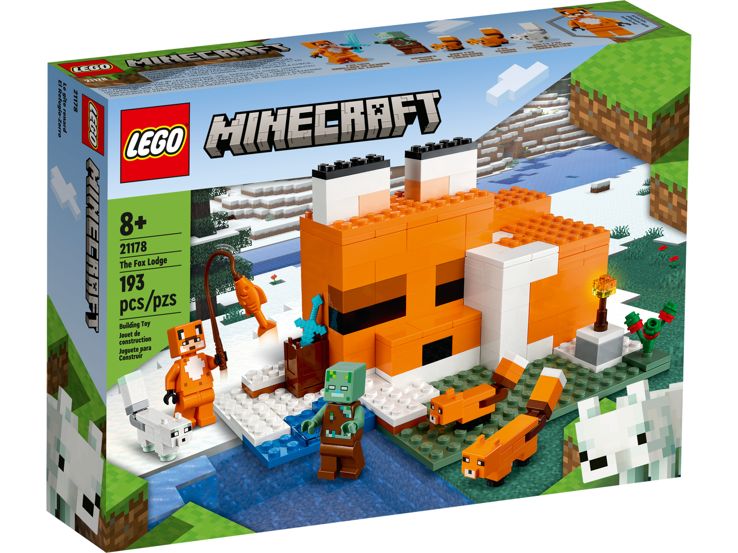 LEGO Minecraft - Refugio Zorro