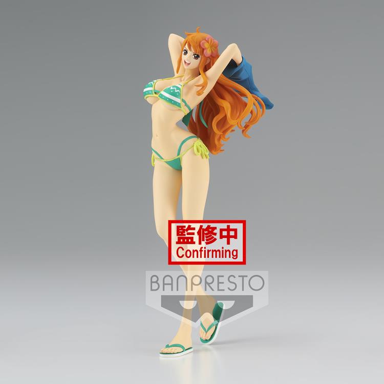 Banpresto One Piece - Nami Grandline Girls On Vacation Green
