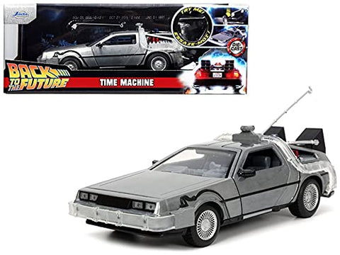 Jada Toys - Delorean Volver al Futuro Escala 1:24