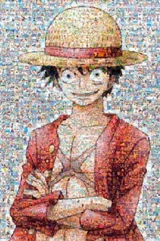 Rompecabezas One Piece Monkey D. Luffy Anniversary 1000 pzas