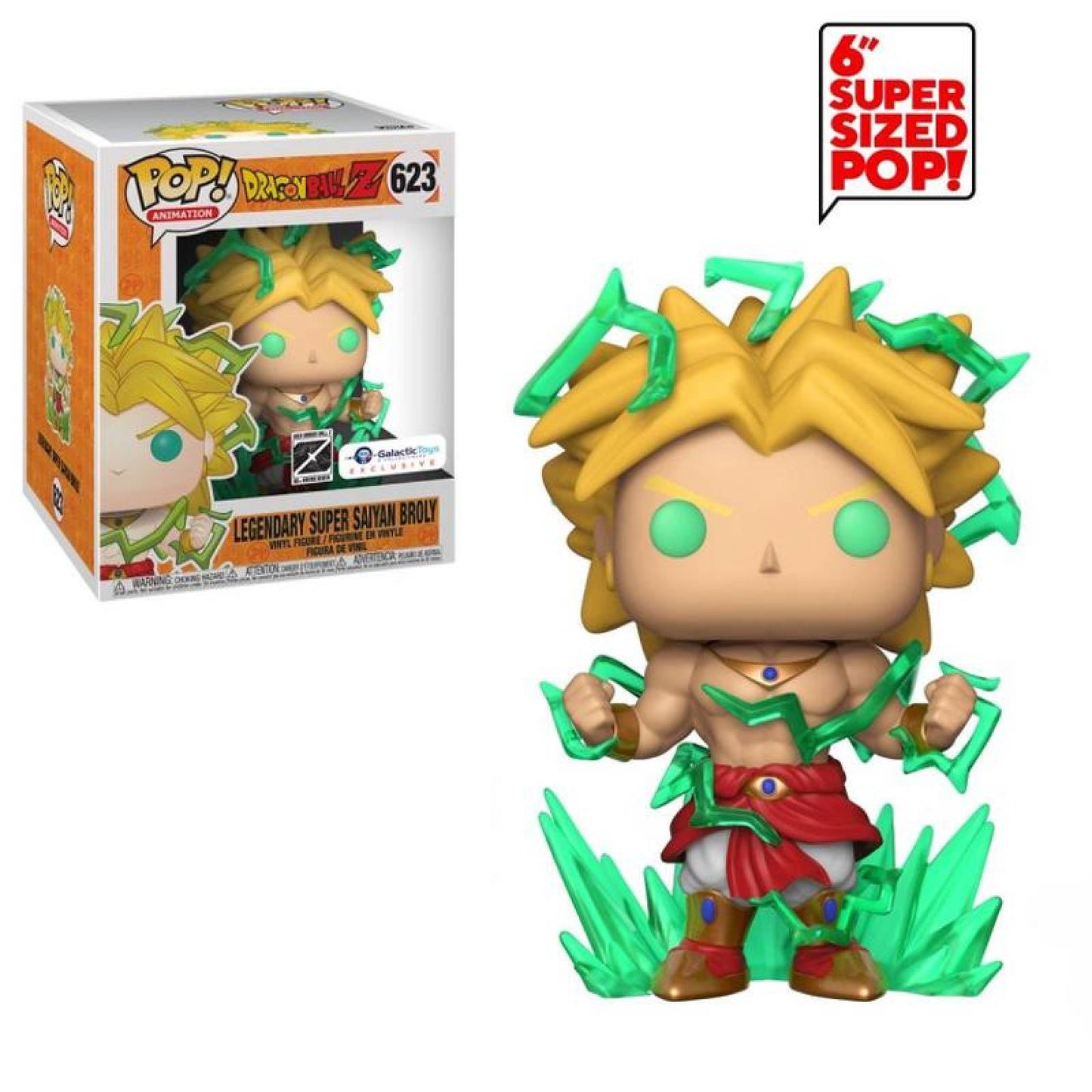Funko POP DRAGON BALL - LEGENDARY SUPER SAIYAN BROLY (GALACTIC TOYS)