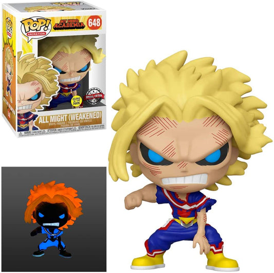 Funko POP My Hero Academia - All Might Weakened Glow SE