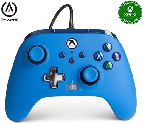 CONTROL ALAMBRICO XBOX ONE/SERIES POWERA AZUL (NUEVO)