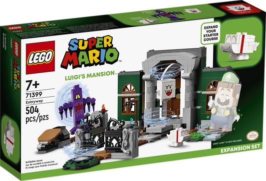LEGO Super Mario Bros Set de expansion: Entrada Luigi´s Mansion