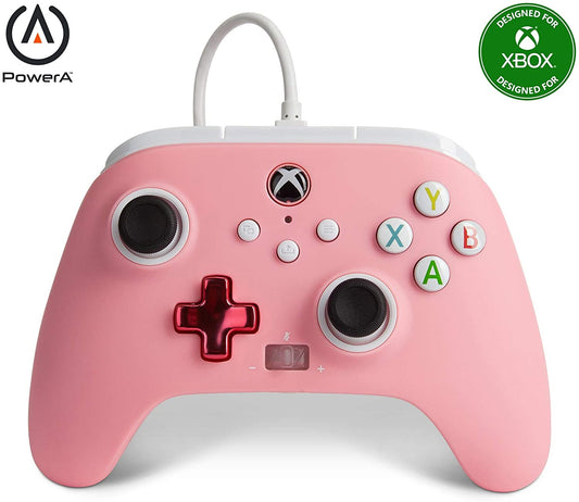 CONTROL ALAMBRICO XBOX ONE/SERIES POWERA ROSA (NUEVO)