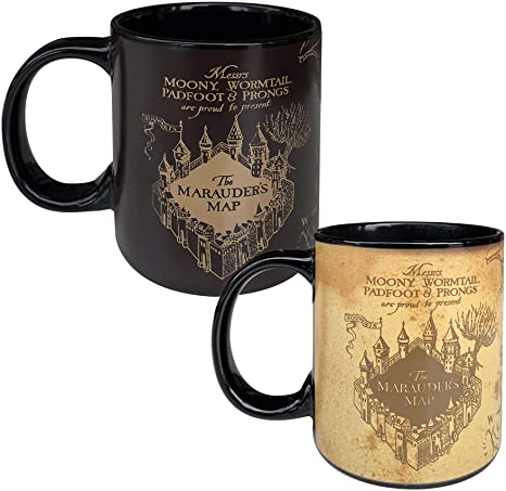 Taza Harry Potter - Marauder's Map (Taza magica)
