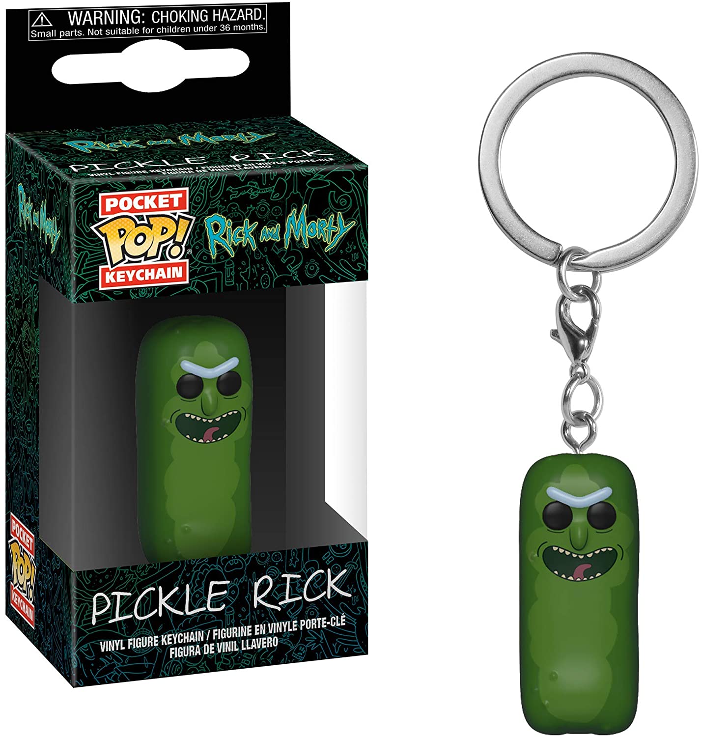 Llavero Funko Pop Rick & Morty - Pickle Rick