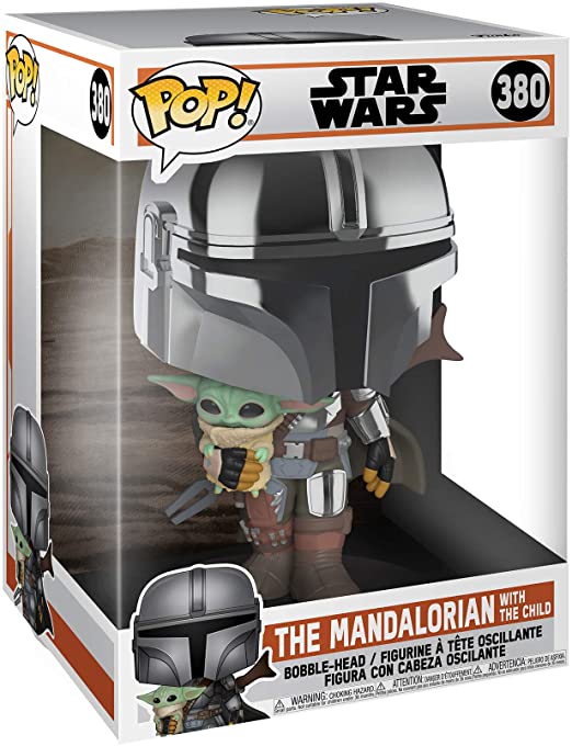 Funko Pop - The Mandalorian with the child 10''