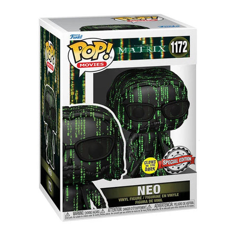 Funko POP Matrix Resurrections - Neo (Glows in the dark)